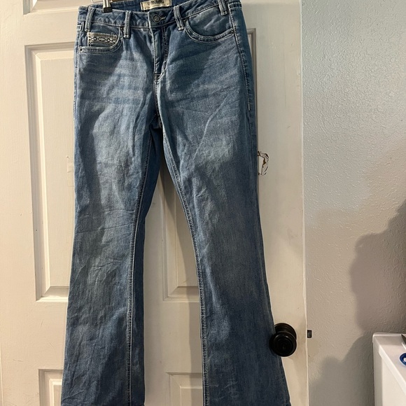 Rock&Roll Denim - Stylish Blue Flare Women's Jeans